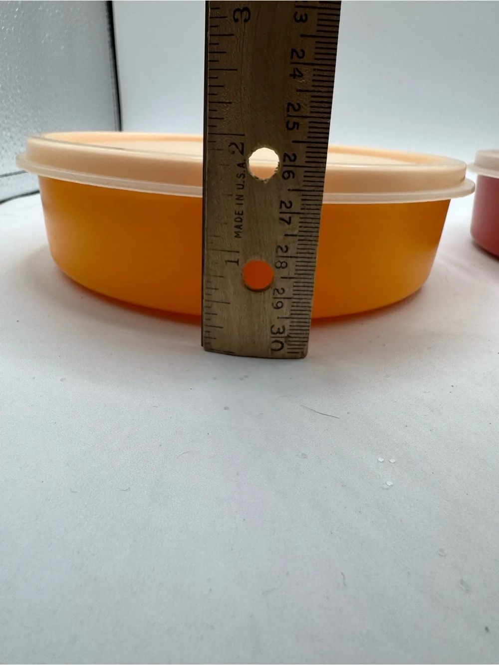 Tupperware Bowls (Set of 2) Containers #1405 Harvest w/Lids